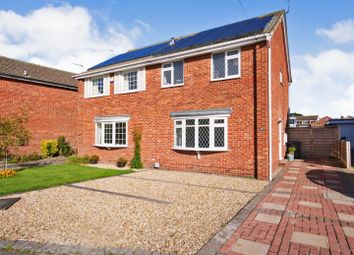 Thumbnail 3 bedroom semi-detached house for sale in Burrill Drive, Wigginton, York