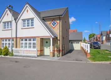 Thumbnail 3 bed semi-detached house for sale in French Close, Langdon Hills, Basildon