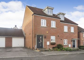 Thumbnail 3 bed semi-detached house for sale in Carter Drive, Marnel Park, Basingstoke