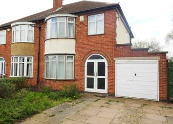 Thumbnail 4 bed semi-detached house for sale in Thurcaston Road, Near Abbey Lane, Leicester