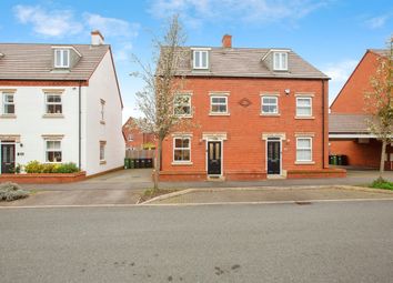 Thumbnail 4 bed town house for sale in Morello Way, Newport Pagnell