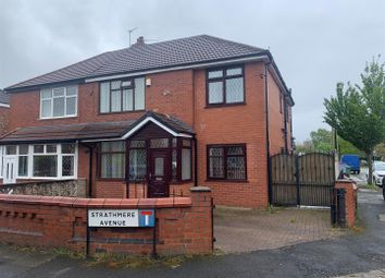 Thumbnail Semi-detached house for sale in Strathmere Avenue, Stretford, Manchester