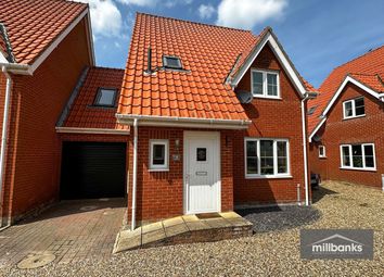 Thumbnail Link-detached house for sale in Forge Close, Old Buckenham, Attleborough, Norfolk