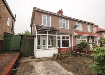 Thumbnail 3 bedroom semi-detached house for sale in Baxter Avenue, Fenham, Newcastle Upon Tyne