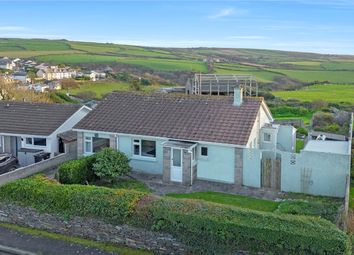 Thumbnail 3 bed bungalow for sale in Atlantic Close, Treknow, Tintagel, Cornwall