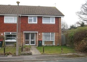 Thumbnail End terrace house to rent in Glenview Close, Crawley