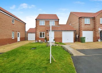 Thumbnail 3 bed detached house for sale in Harvey Close, Hutton Park, Blyth