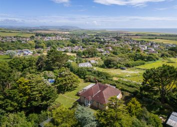 Thumbnail 4 bed detached bungalow for sale in Gaggerhill Lane, Brighstone, Newport
