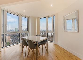 Thumbnail 3 bed flat to rent in Sky View Tower, Stratford, London