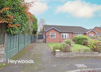 Thumbnail 2 bed semi-detached bungalow for sale in Deneside, Newcastle-Under-Lyme