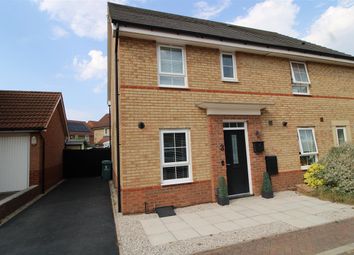 Thumbnail 3 bed semi-detached house for sale in Wisdom Close, Fernwood, Newark