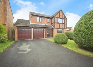 Thumbnail 4 bed detached house for sale in Sandhills Crescent, Solihull