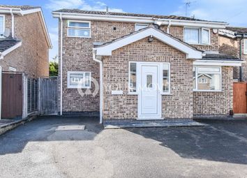 Thumbnail 3 bed detached house for sale in Donnett Close, Leicester