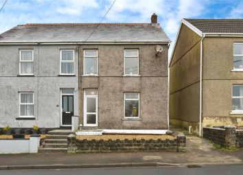 Thumbnail 3 bed semi-detached house for sale in Johns Terrace, Carmel, Llanelli, Carmarthenshire