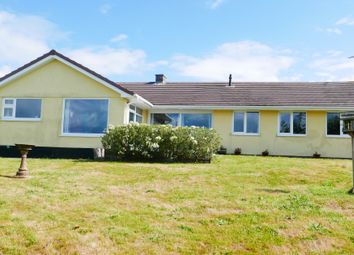 Thumbnail 4 bed detached bungalow for sale in Wadham Road, Liskeard, Cornwall