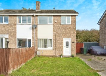 Thumbnail 3 bed semi-detached house for sale in Moira Close, Stainforth, Doncaster