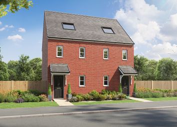 Thumbnail End terrace house for sale in "The Epping" at Waterhouse Way, Peterborough
