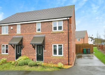 Thumbnail 2 bed semi-detached house for sale in Sharcote Drive, Stanton, Burton-On-Trent