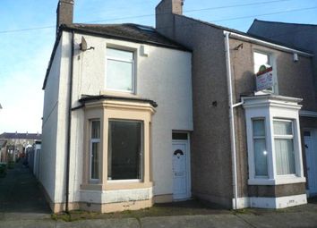 Thumbnail End terrace house for sale in Gladstone Street, Workington, Cumbria