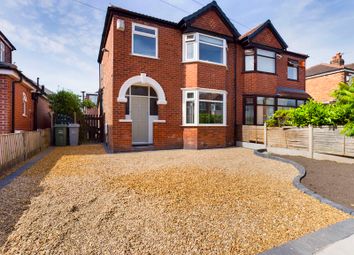 Thumbnail 3 bed semi-detached house for sale in Bradwell Avenue, Stretford, Manchester