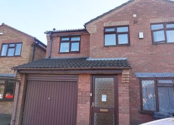 Thumbnail 1 bed detached house to rent in Statham Drive, Birmingham