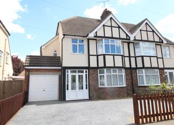 Thumbnail 4 bed semi-detached house to rent in Bearton Avenue, Hitchin