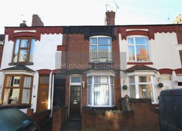 Thumbnail 2 bed terraced house for sale in Burgess Road, Leicester