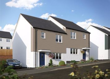 Thumbnail Semi-detached house for sale in Long Croft Crescent, Copper Hills, Hayle, Cornwall