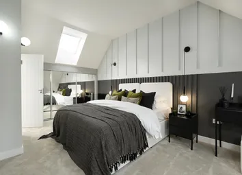 The Main Bedroom Enjoys Seclusion On The Top Floor With High Galleried Ceiling