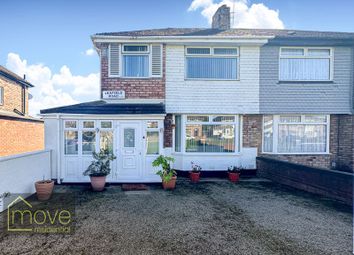 Thumbnail Semi-detached house for sale in Leafield Road, Hunts Cross, Liverpool