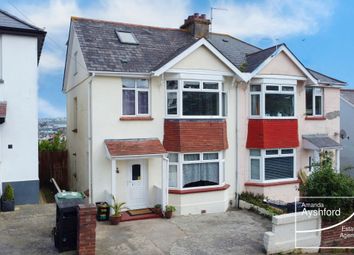 Thumbnail 4 bedroom semi-detached house for sale in Footlands Road, Paignton