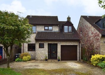 Thumbnail 4 bed detached house for sale in Hibbs Close, Marshfield, Chippenham