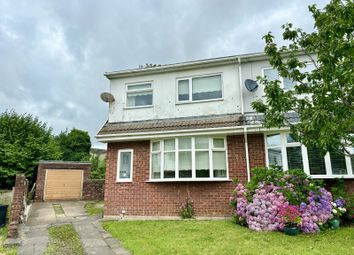 Thumbnail 3 bed semi-detached house for sale in Tyn Y Cae, Pontardawe, Swansea.