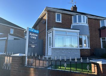 Thumbnail 3 bed semi-detached house for sale in Bampton Avenue, Sunderland