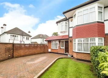 Thumbnail 4 bed semi-detached house for sale in Oakhurst Close, Snaresbrook, London