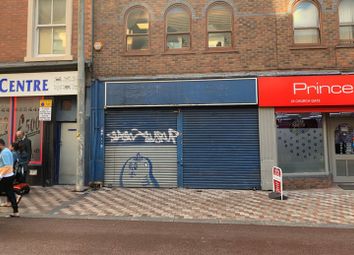 Thumbnail Retail premises to let in 24 Church Gate, Leicester, Leicestershire