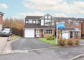 Thumbnail 4 bed detached house for sale in Walkersgreen Road, Waterhayes, Newcastle-Under-Lyme