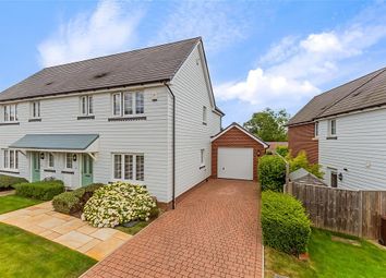 Thumbnail 3 bed semi-detached house for sale in Greensand Meadow, Sutton Valence, Maidstone, Kent