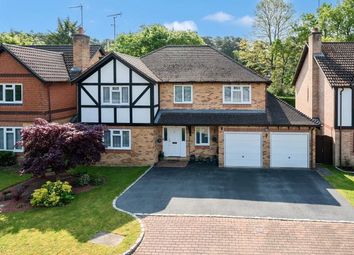 Thumbnail 5 bed detached house for sale in Knights Way, Camberley, Surrey