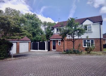 Thumbnail 4 bed detached house for sale in Hemlock Close, Narborough, Leicester