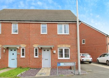 Thumbnail 3 bed semi-detached house for sale in Picca Close, Wenvoe, Cardiff