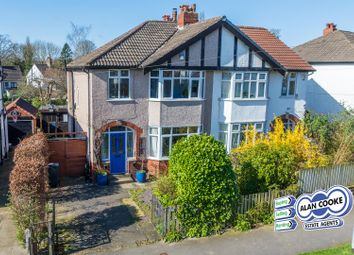 Thumbnail Semi-detached house for sale in Parkland Drive, Meanwood, Leeds