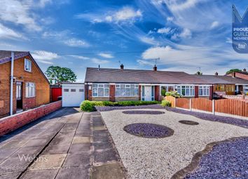 Thumbnail 3 bed semi-detached bungalow for sale in Huthill Lane, Great Wyrley, Walsall