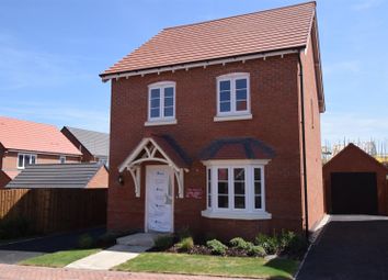 Thumbnail 3 bed detached house for sale in Grange Road, Hugglescote, Coalville