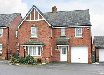 Thumbnail 4 bed detached house for sale in Halladale Drive, Leicester