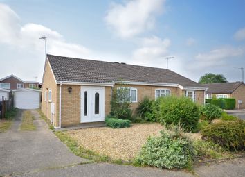 Thumbnail 2 bed semi-detached bungalow for sale in Ellison Close, Raunds, Northamptonshire