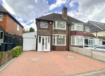 Thumbnail 3 bed semi-detached house for sale in Shirley Road, Hall Green, Birmingham