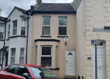 Thumbnail 3 bed terraced house to rent in Kingswood Road, Gillingham