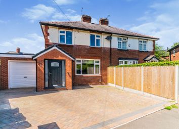 Thumbnail 3 bed semi-detached house for sale in Shirley Avenue, Marple, Stockport