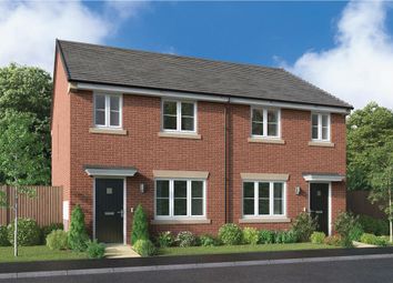 Thumbnail 3 bedroom semi-detached house for sale in "The Thirston" at Bent House Lane, Durham